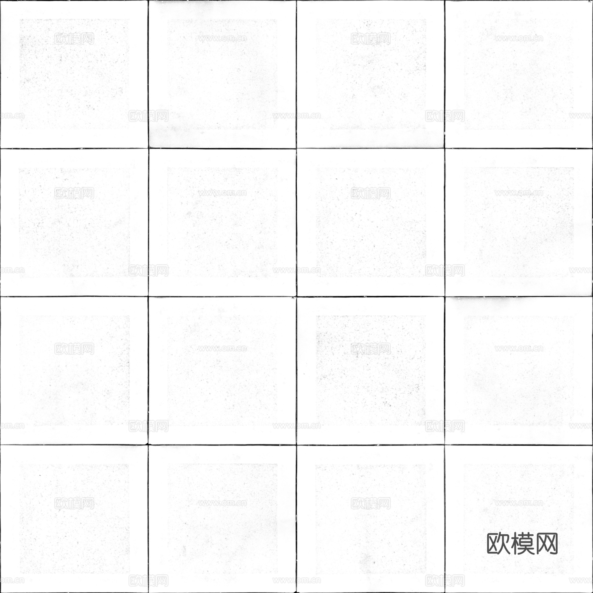 无缝仿古砖地砖户外砖 PBR材质贴图 2k
