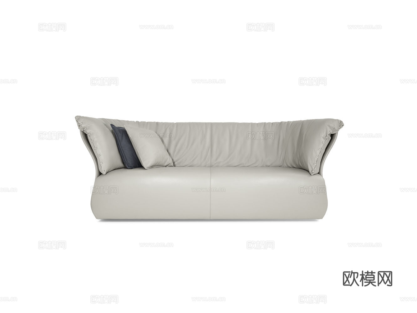 CORNELIO CAPPELLINI 意式双人沙发3d模型下载（渲染图1）