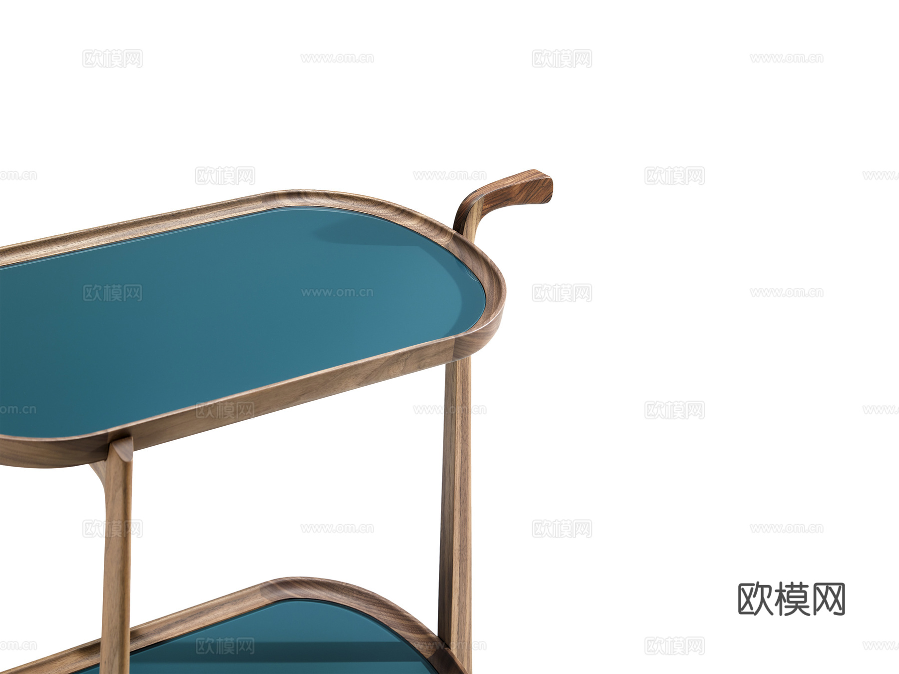 CECCOTTI COLLEZIONI 意式移动边几3d模型下载（渲染图2）