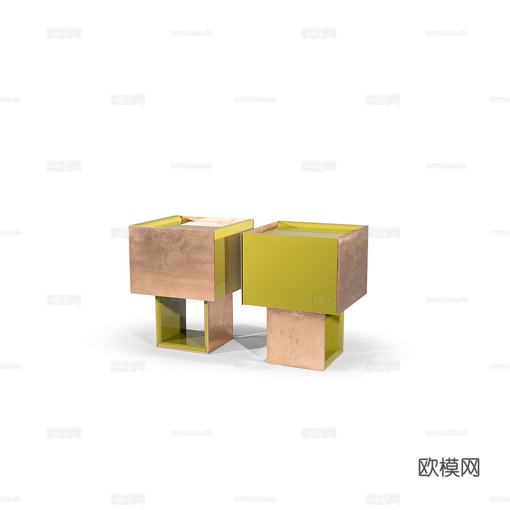 CORNELIO CAPPELLINI 意式边几3d模型下载（渲染图1）