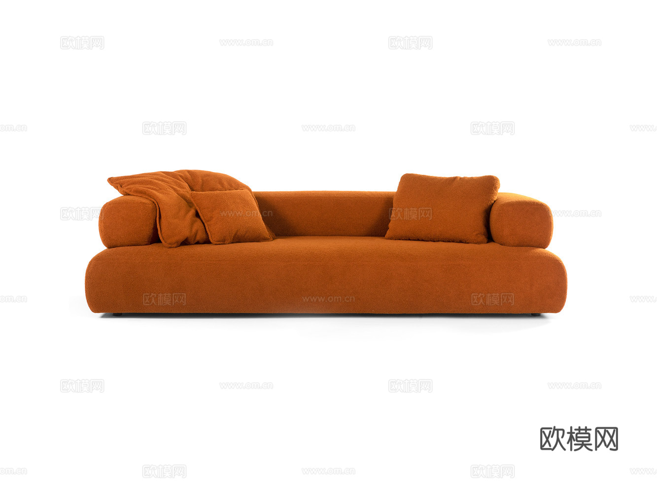 CORNELIO CAPPELLINI 意式双人沙发3d模型下载（渲染图2）
