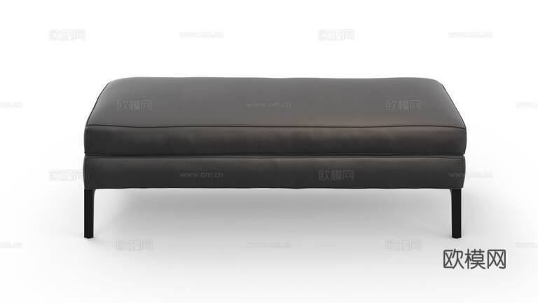 Cassina 床尾凳3d模型下载（渲染图4）