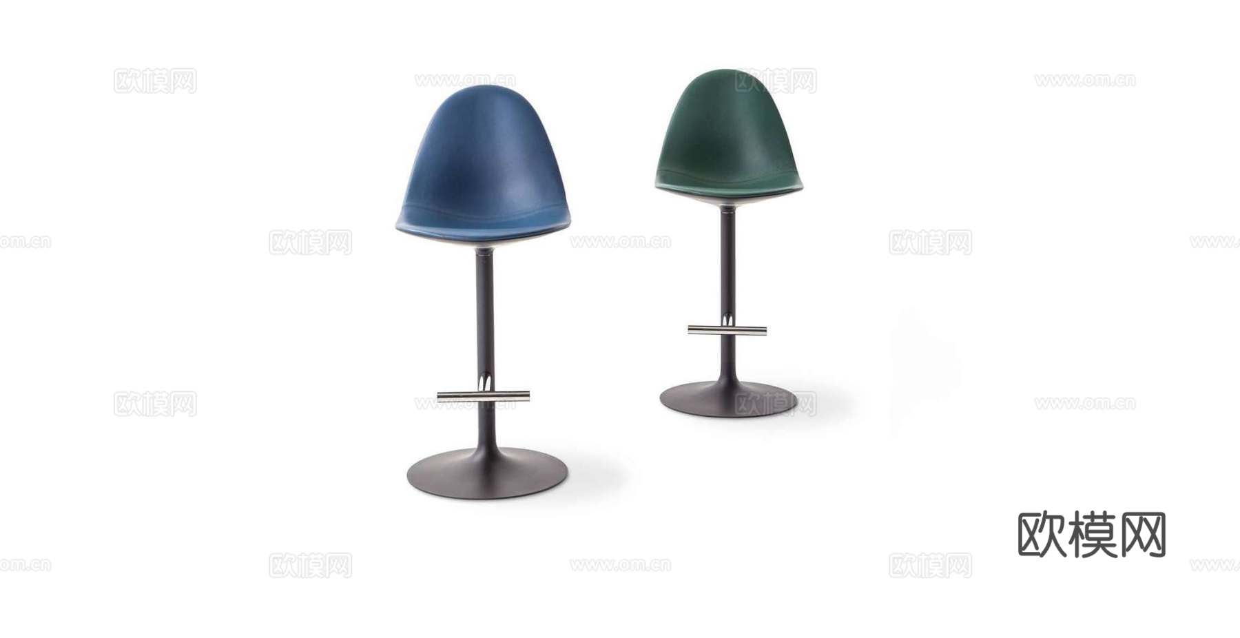 Cassina 吧椅 吧凳3d模型下载（渲染图1）