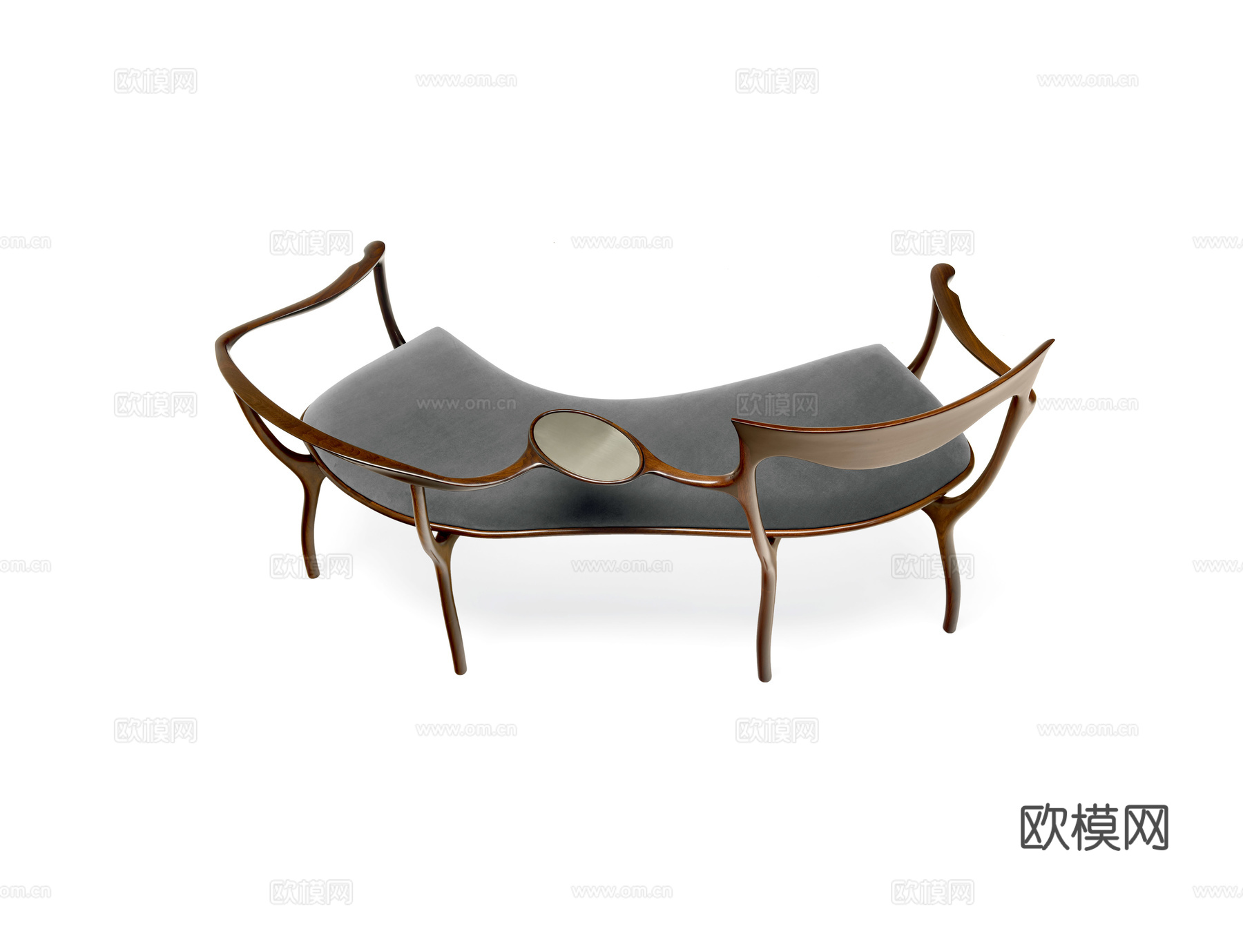 CECCOTTI COLLEZIONI 中古风沙发椅3d模型下载（渲染图4）