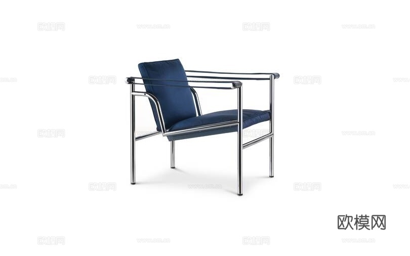 Cassina 餐椅3d模型下载（渲染图1）