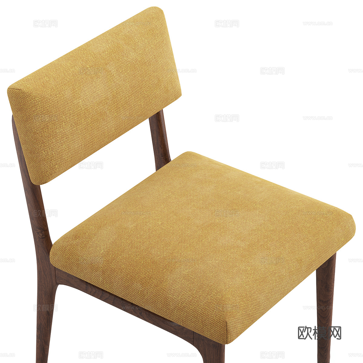 现代意式 CB2 塞尔比椅3d模型下载（渲染图3）