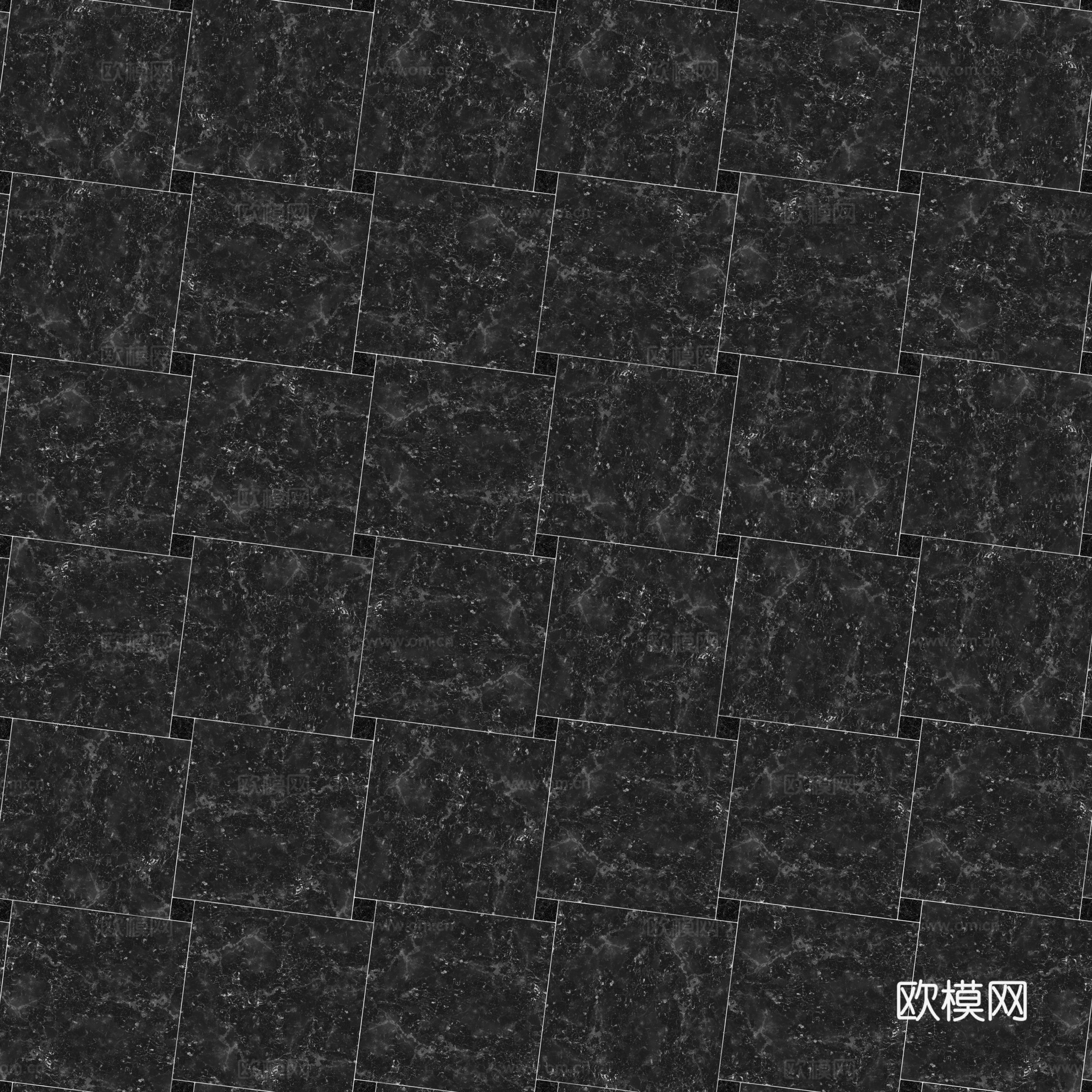 欧式 简欧 法式 无缝拼花瓷砖地砖 PBR材质贴图 2k