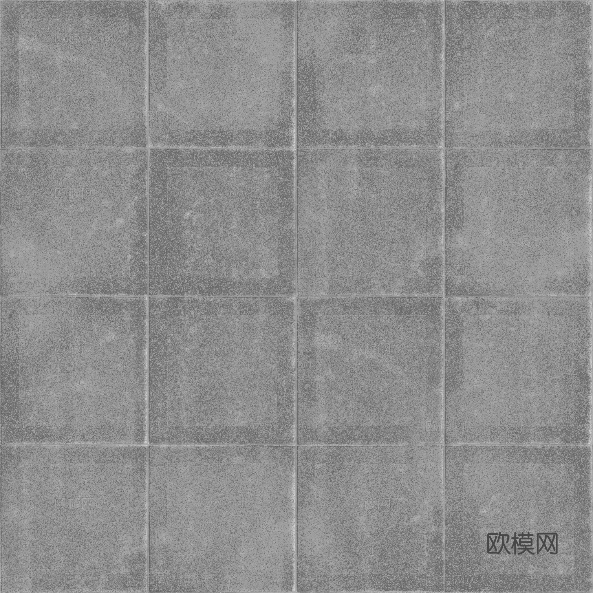 无缝仿古砖地砖户外砖 PBR材质贴图 2k