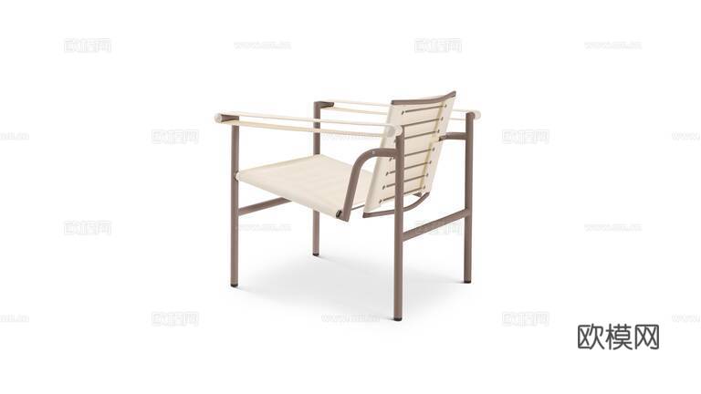 Cassina 扶手椅3d模型下载（渲染图2）