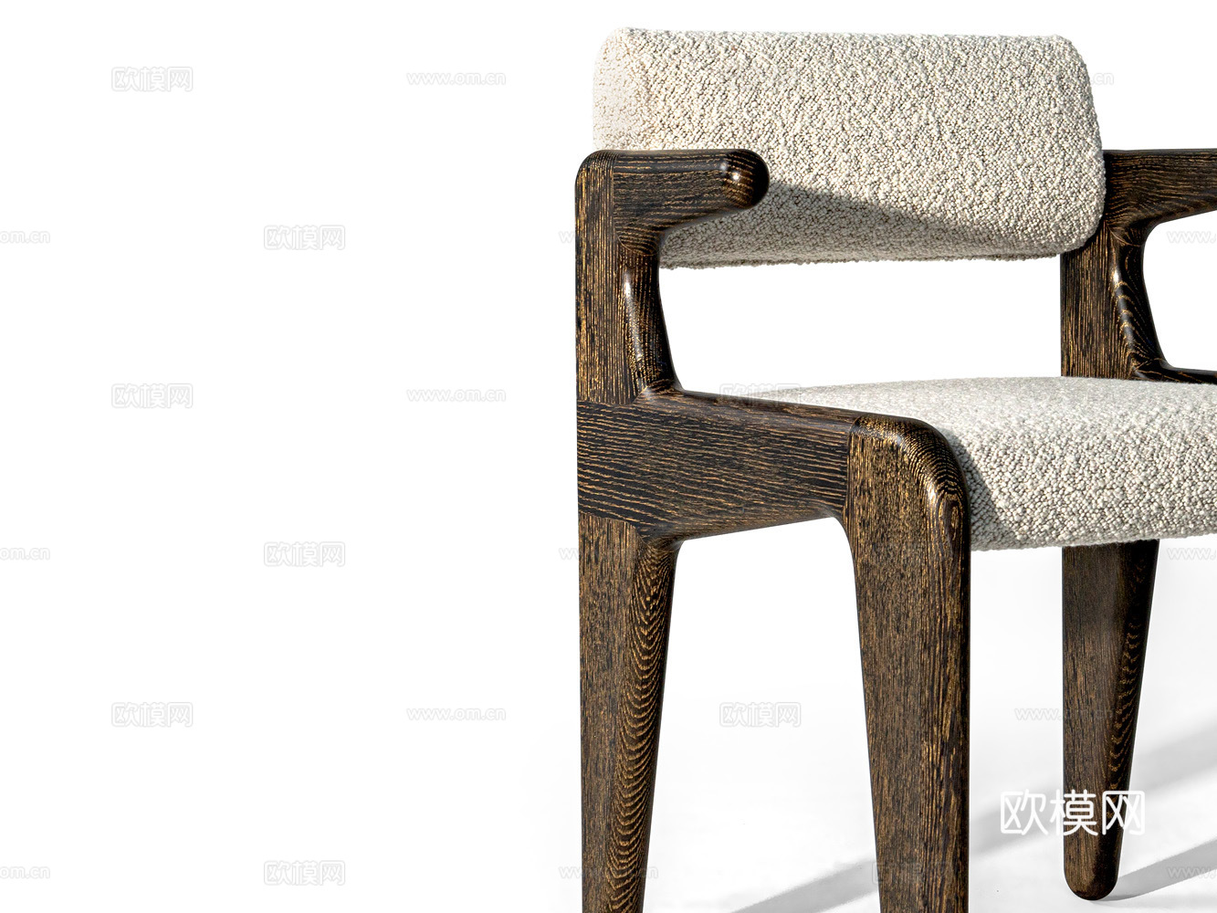 CORNELIO CAPPELLINI 意式餐椅3d模型下载（渲染图2）