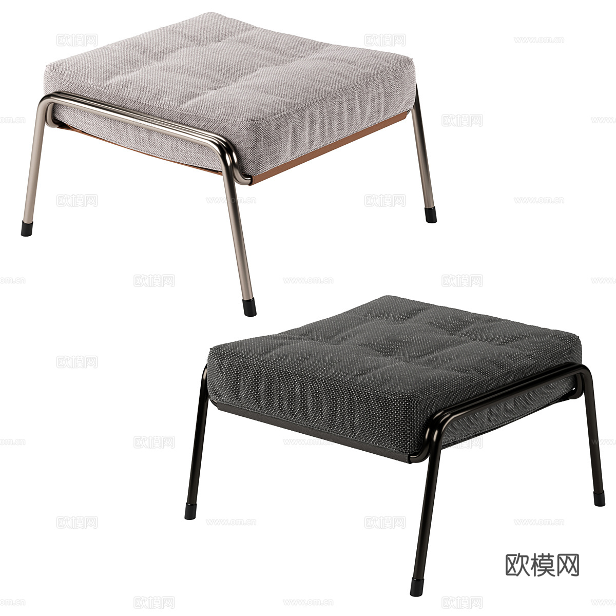 现代意式 Maggiolina 扶手椅3d模型