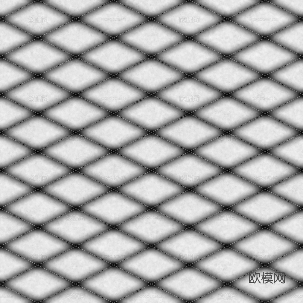 无缝红色软包皮革PBR贴图 1k