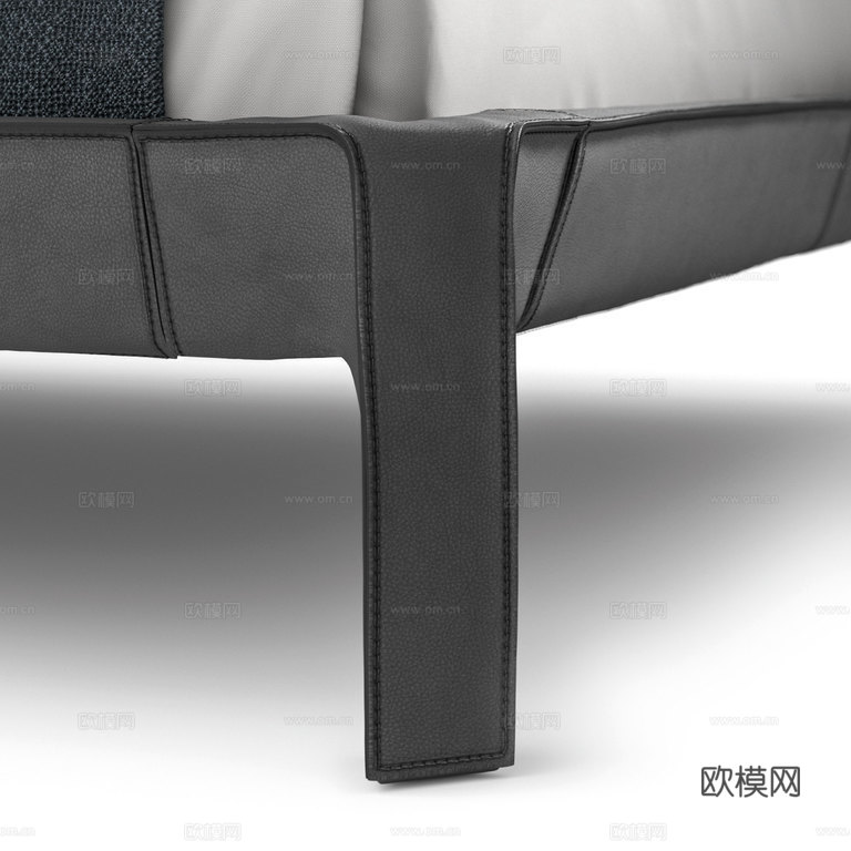 Cassina 双人床3d模型下载（渲染图5）