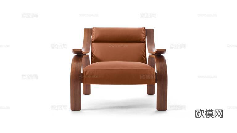 Cassina 休闲椅3d模型下载（渲染图3）