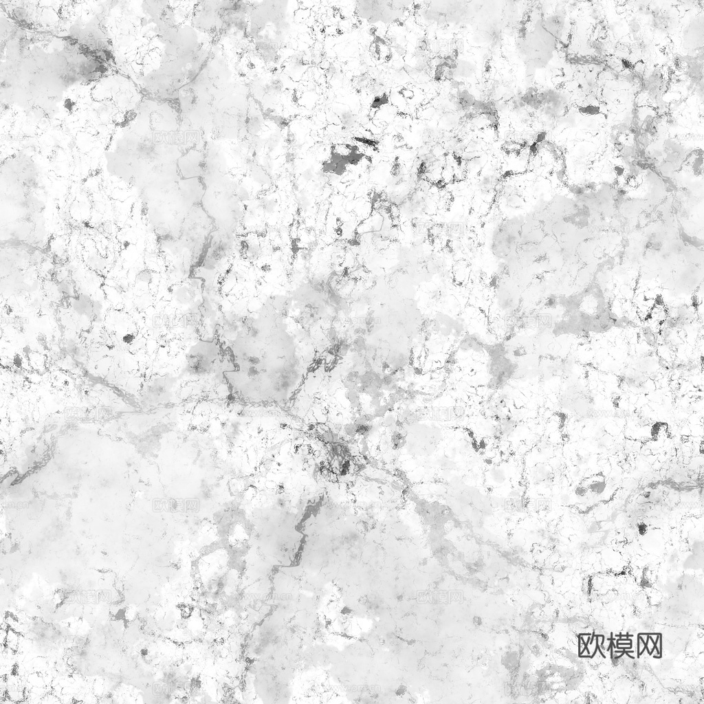 无缝米白色大理石 PBR材质贴图 1k