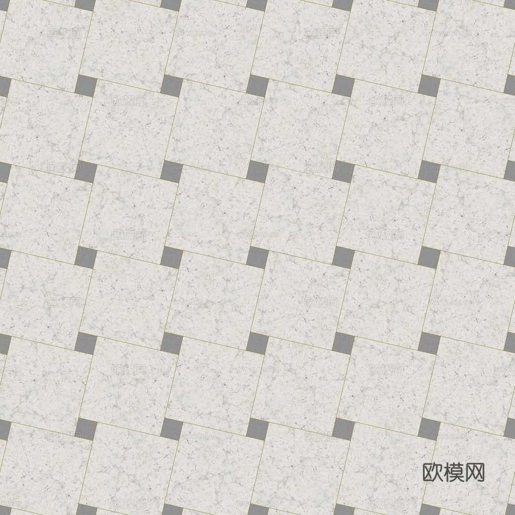 欧式 简欧 法式 无缝拼色拼花瓷砖地砖 PBR材质贴图 1k