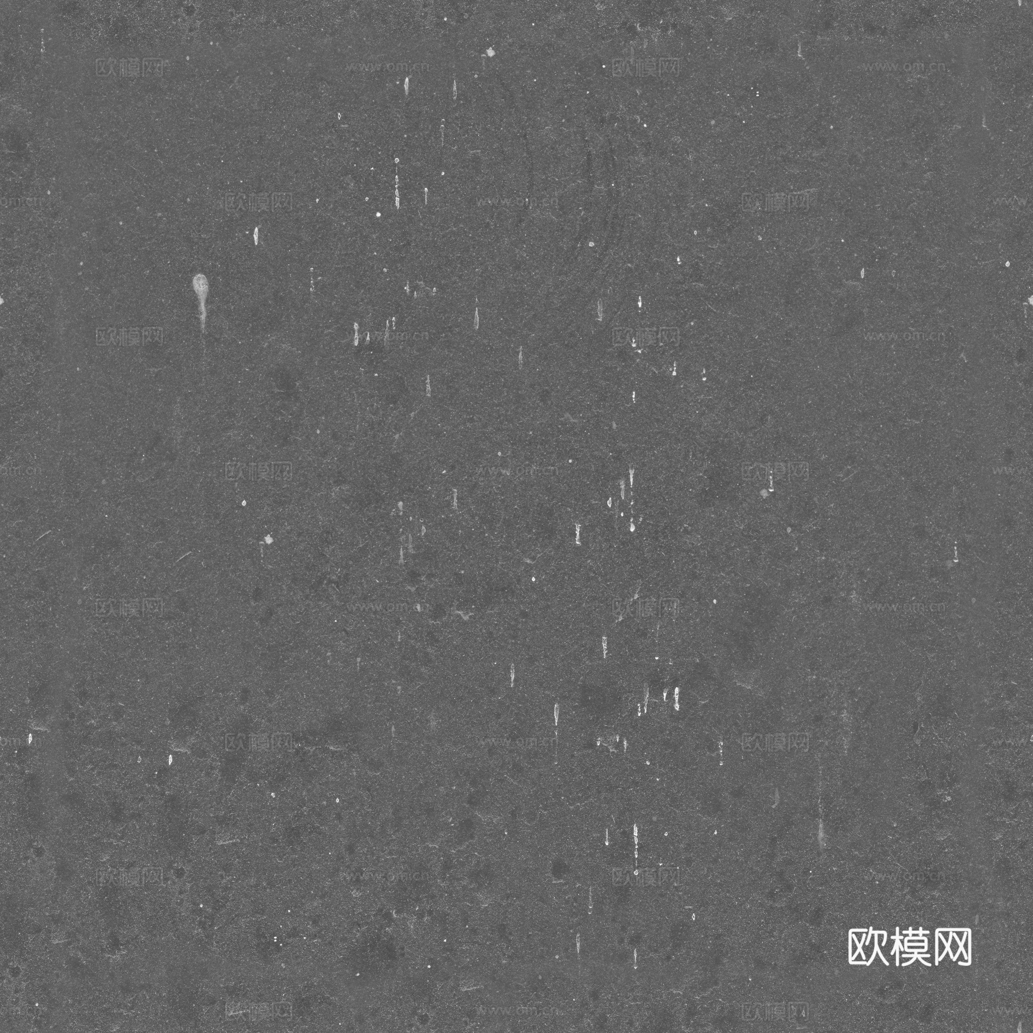 无缝黑色大理石 PBR材质贴图 2k