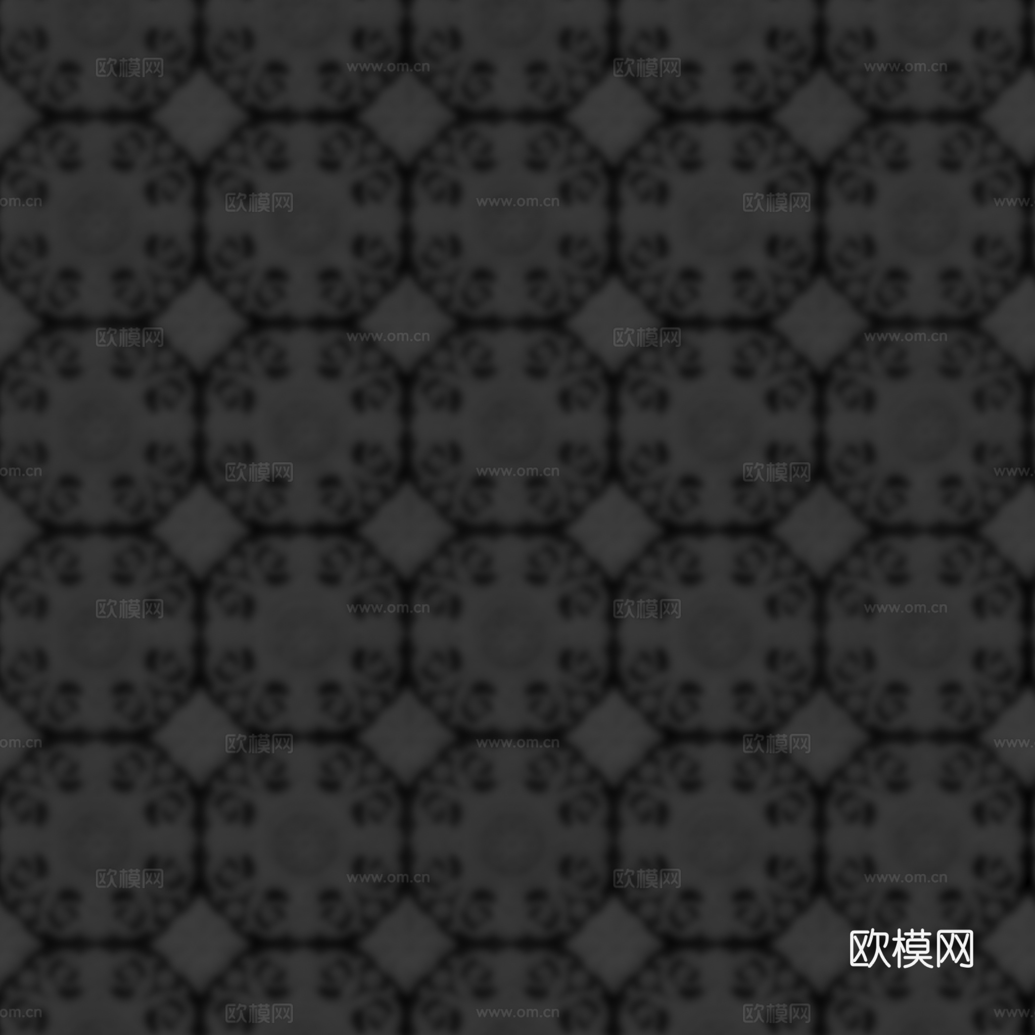 欧式 法式 无缝拼色拼花图案花砖地砖 PBR材质贴图 2k