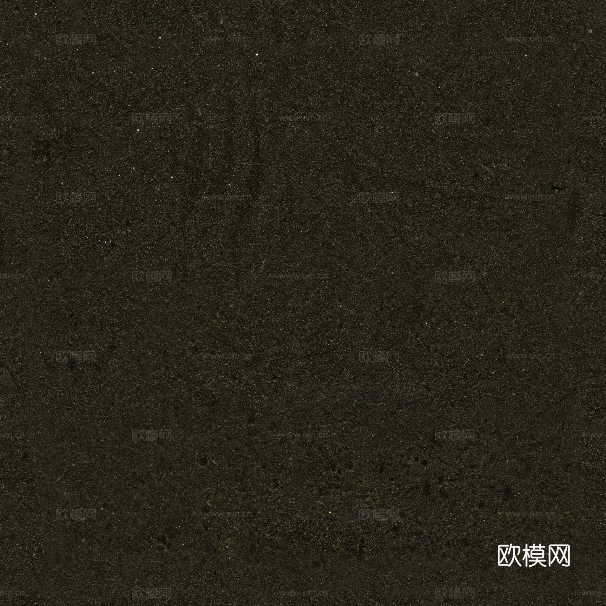 无缝黑色大理石 PBR材质贴图 2k