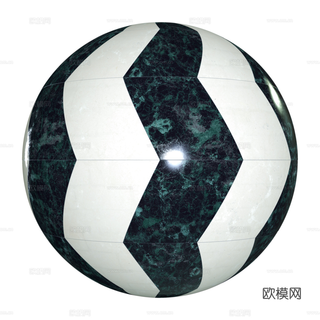 欧式 简欧 法式 无缝拼色拼花瓷砖地砖 PBR材质贴图 2k