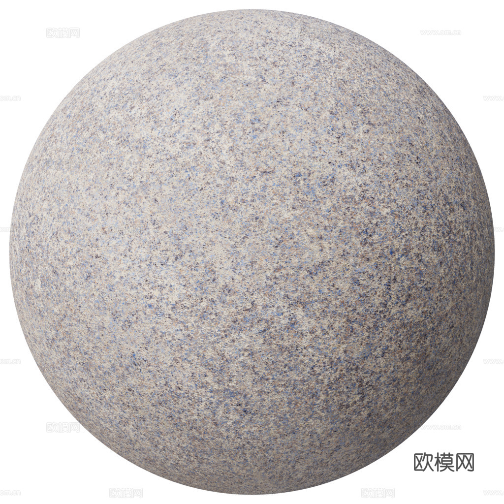 锈斑花岗岩石材 PBR材质贴图 2k