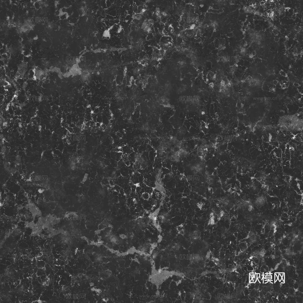 无缝白色大理石 PBR材质贴图 1k