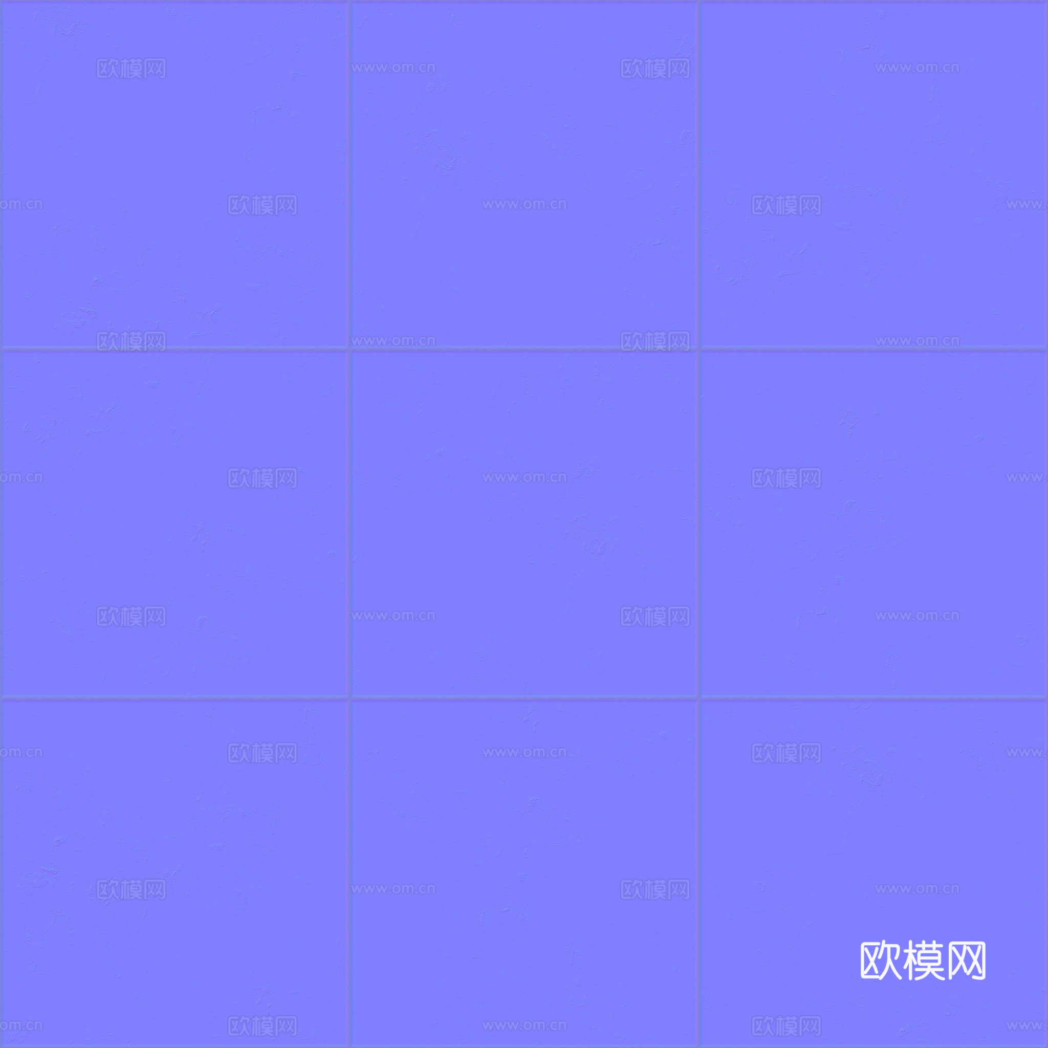欧式 简欧 法式 无缝黑白拼花瓷砖地砖 PBR材质贴图 2k