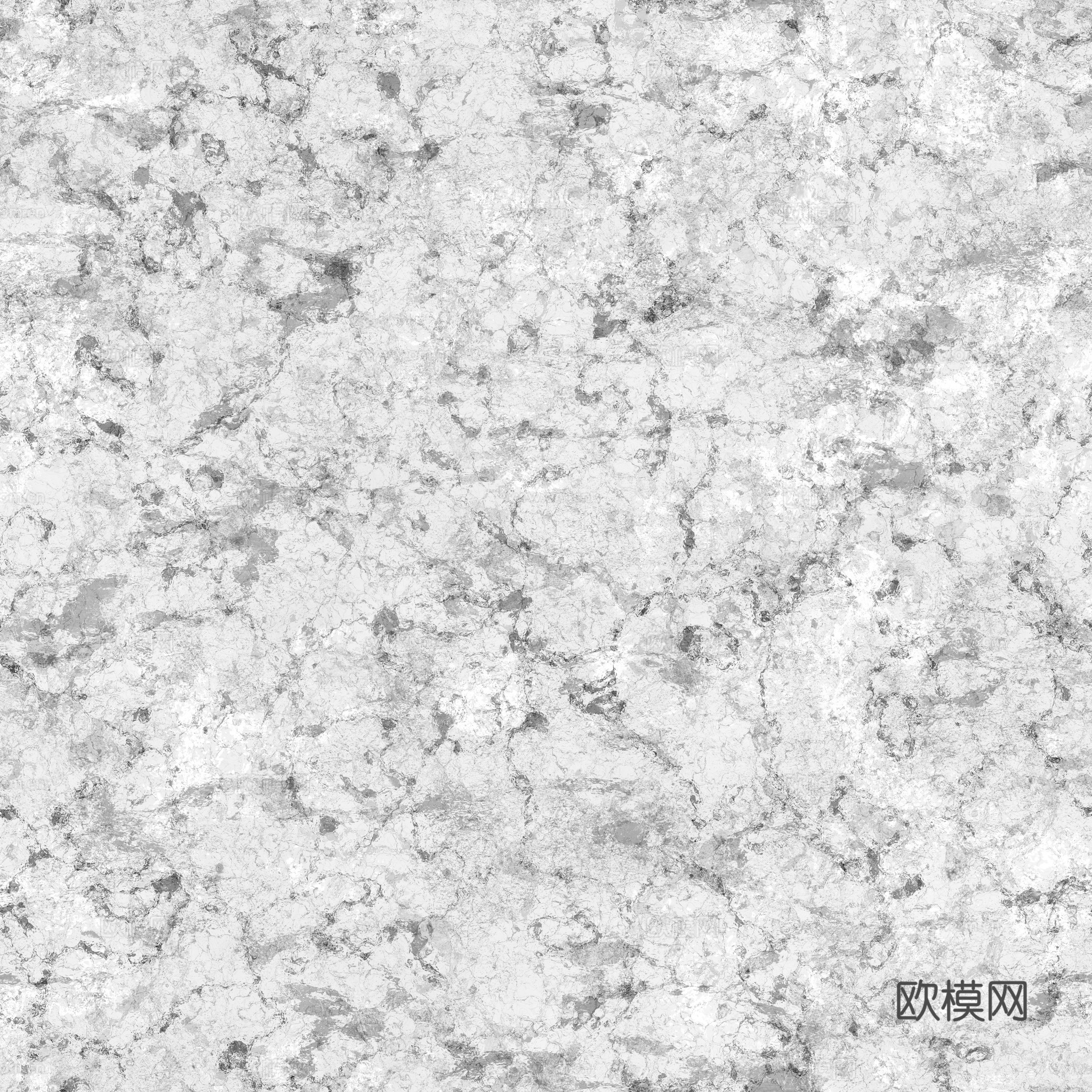 无缝黄色大理石 PBR材质贴图 2k