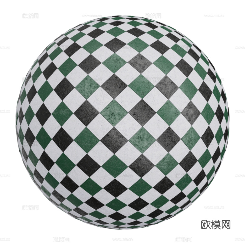 欧式 简欧 法式 无缝拼色拼花瓷砖地砖 PBR材质贴图 1k