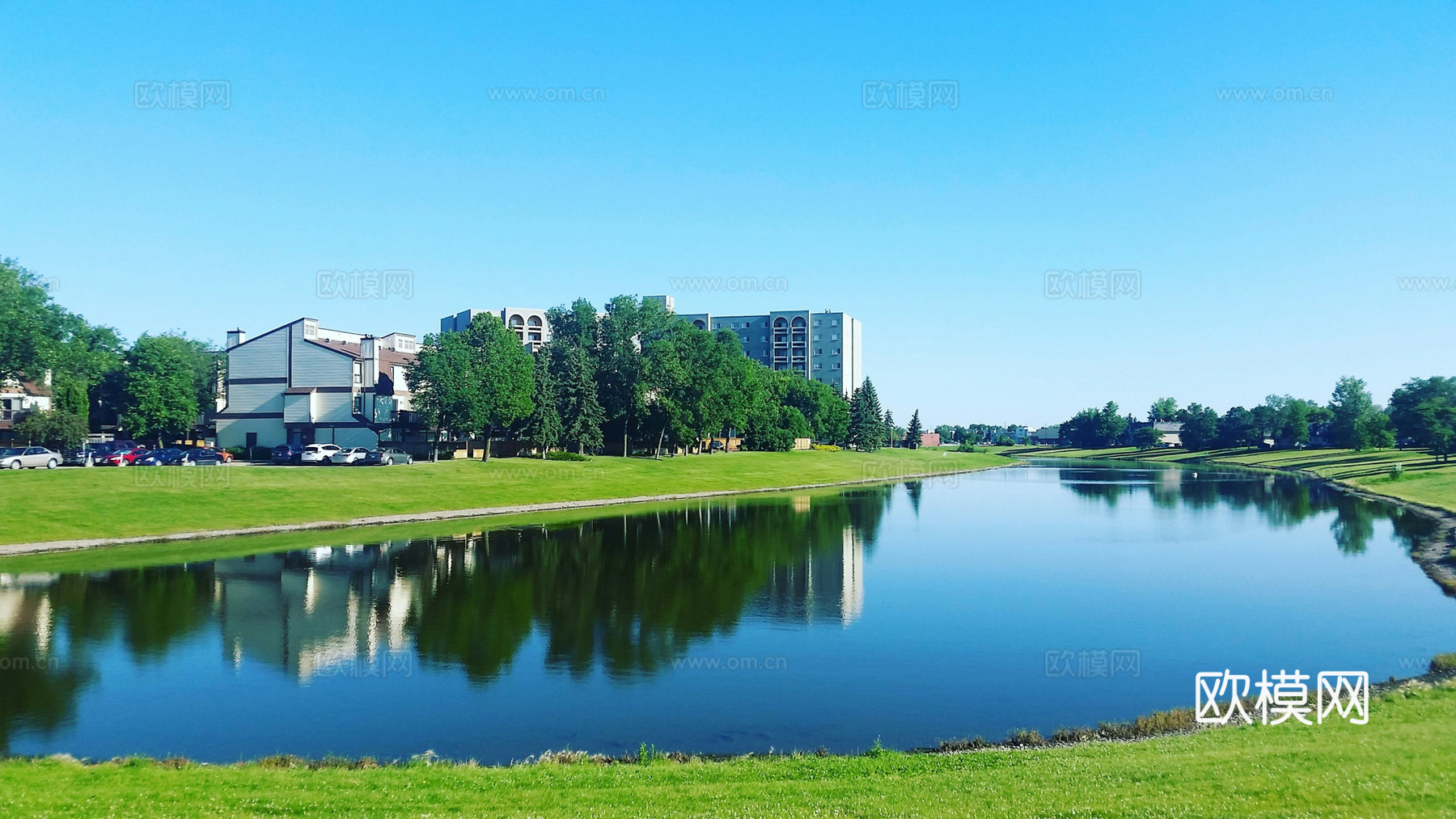 户外公园外景