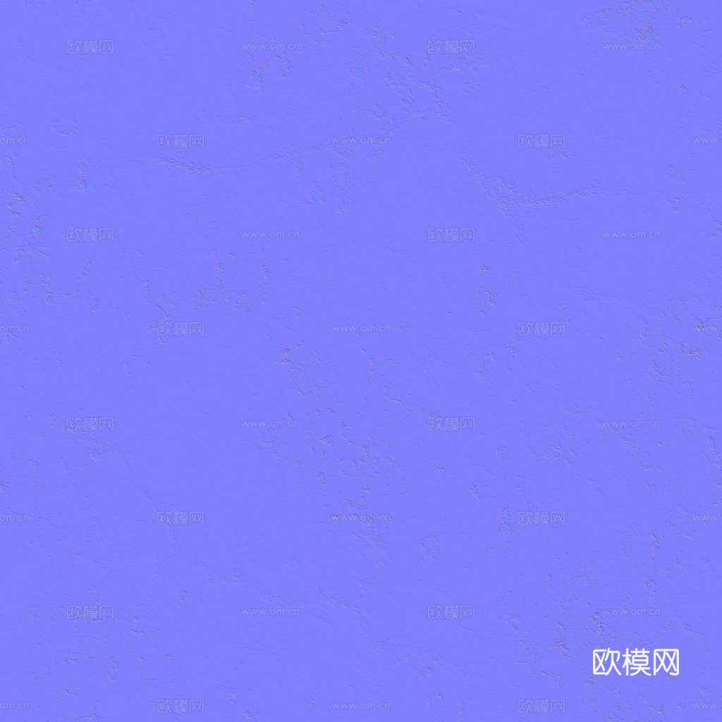 无缝天青色大理石 PBR材质贴图 1k