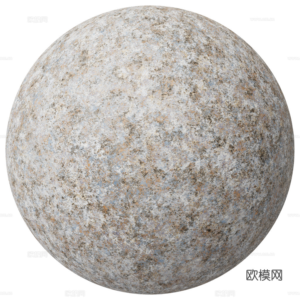 花岗岩石材 PBR材质贴图 1k