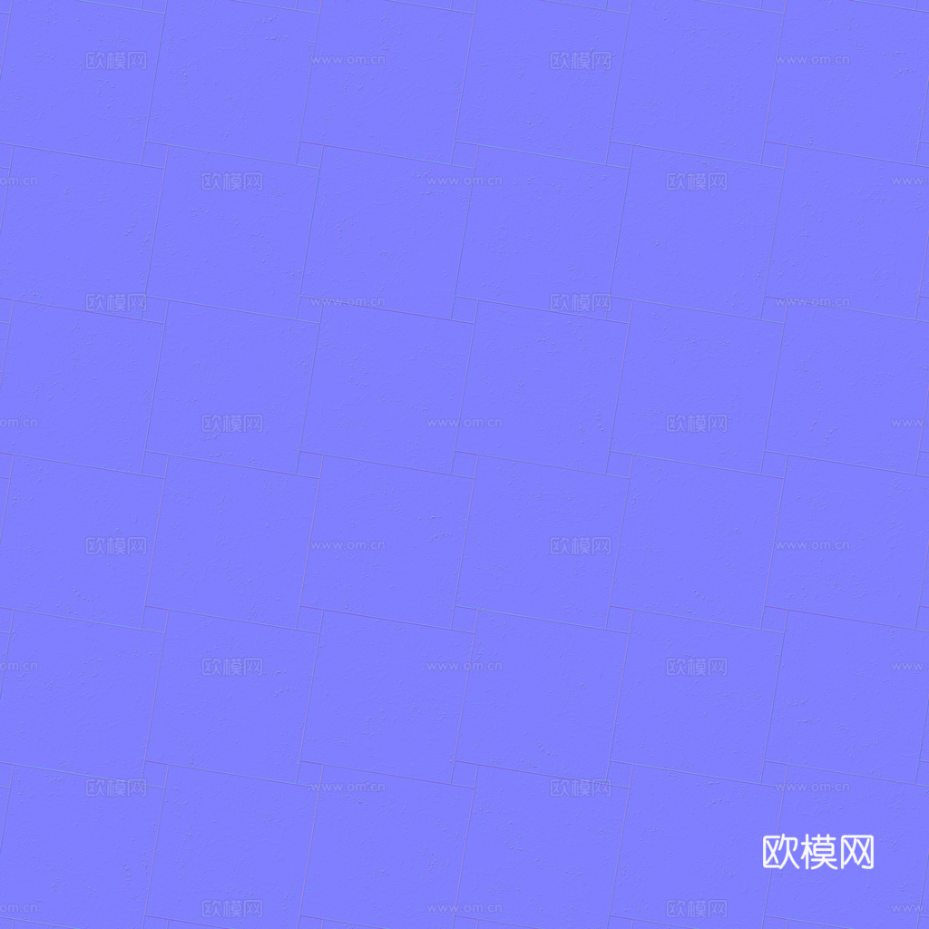 欧式 简欧 法式 无缝黑白拼花瓷砖地砖 PBR材质贴图 1k