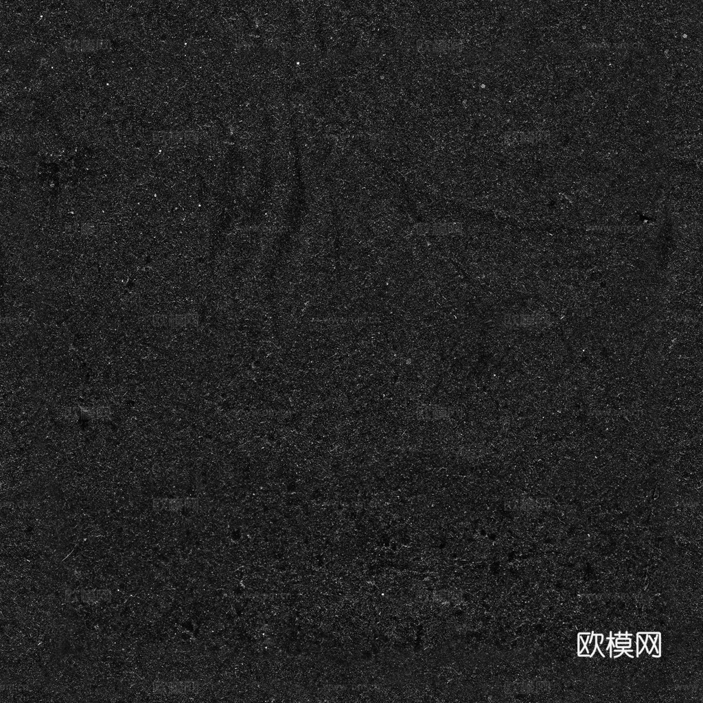 无缝黑色大理石 PBR材质贴图 1k