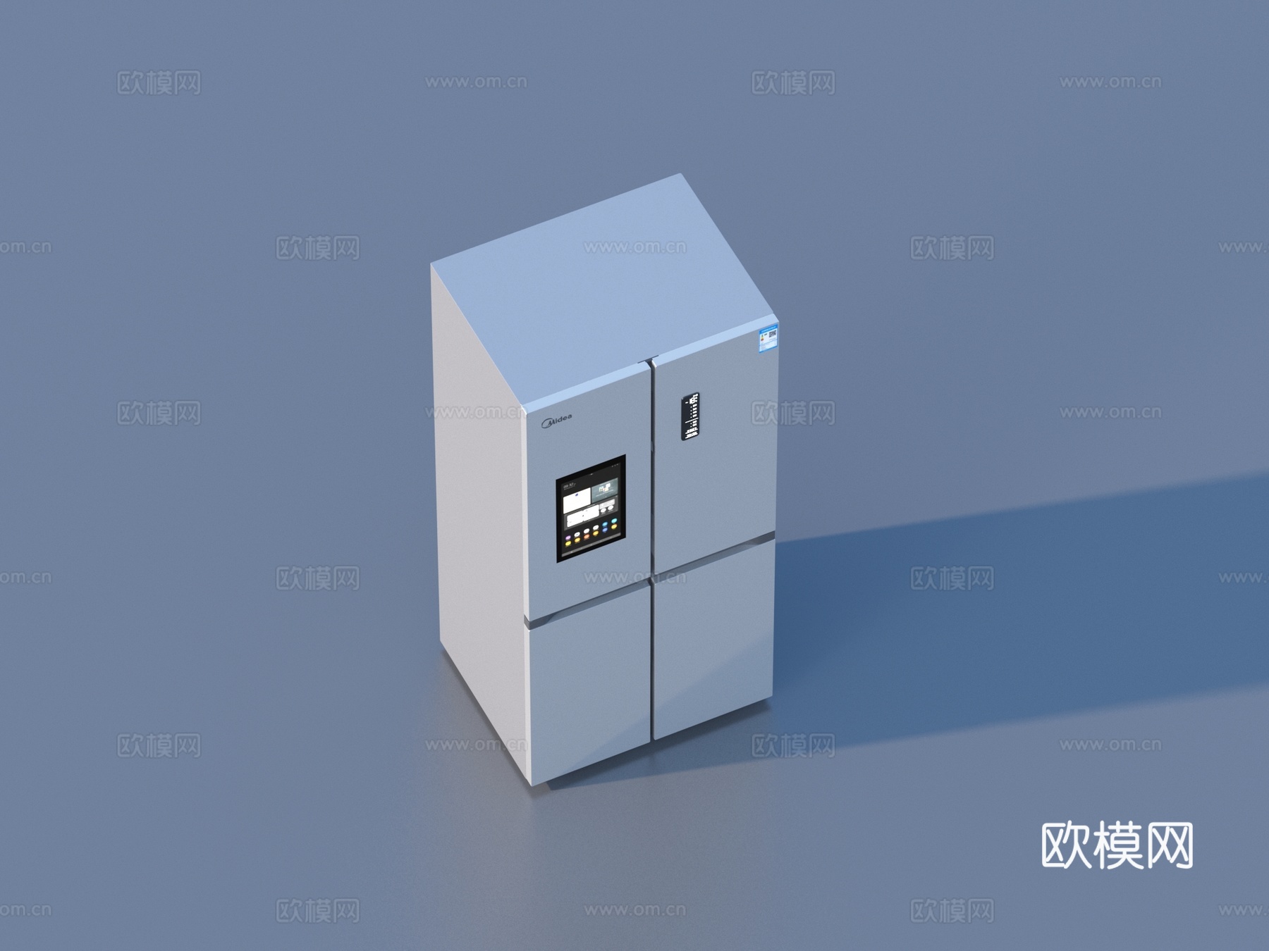冰箱 厨具 小品3d模型