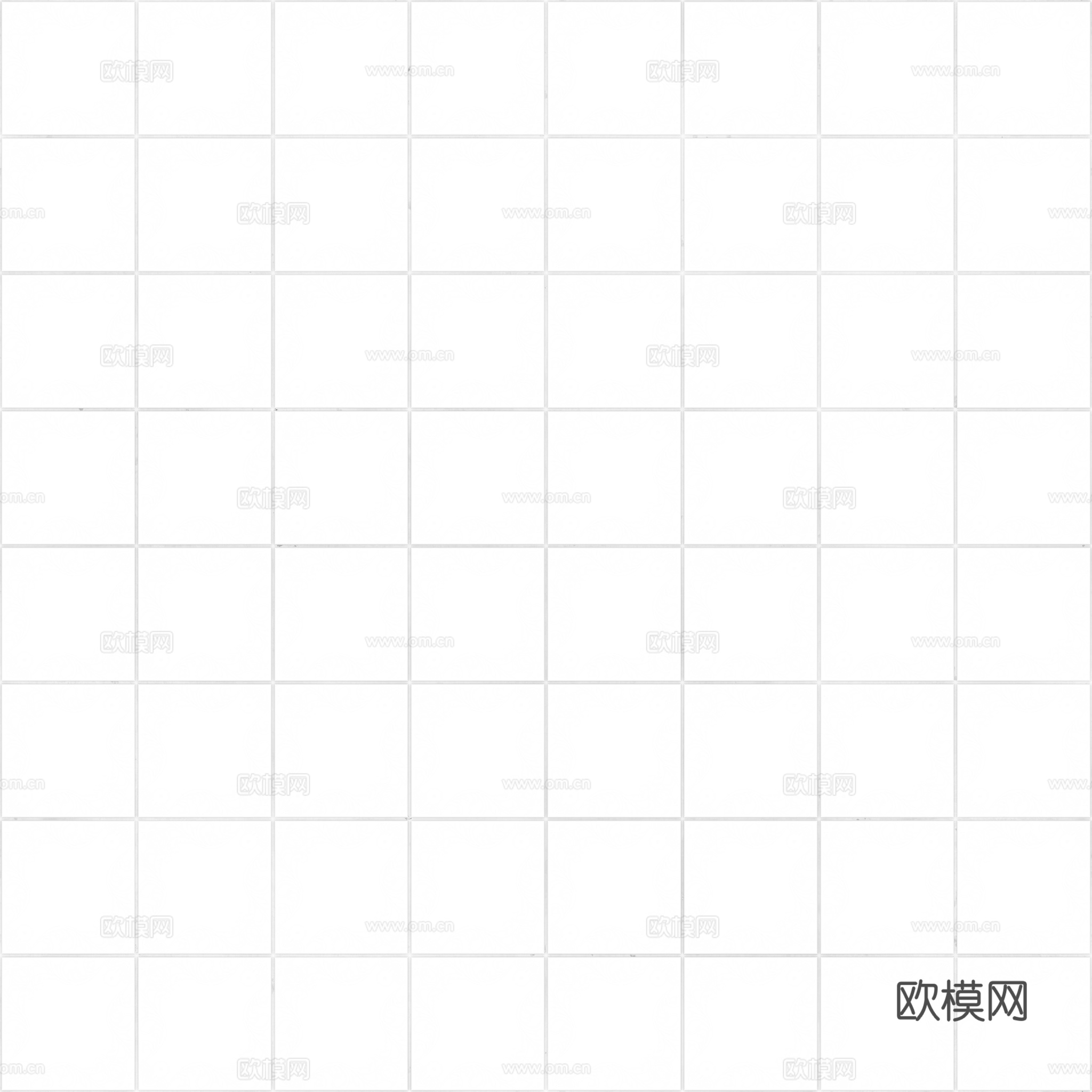 无缝青花瓷图案花砖地砖 PBR材质贴图 2k