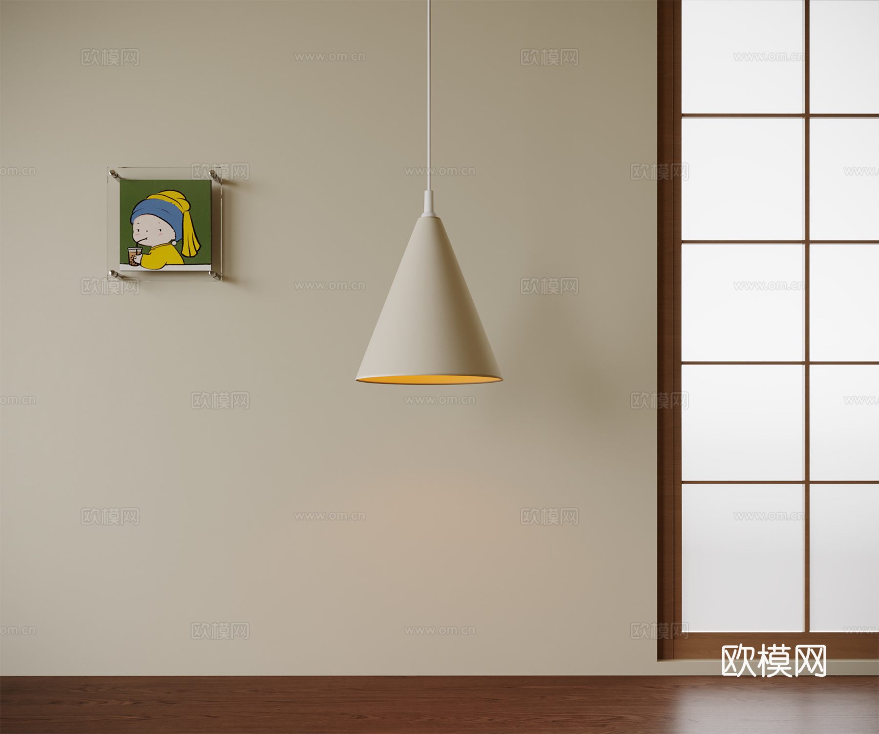 现代吊灯 吧台吊灯 小吊灯 餐厅吊灯su模型