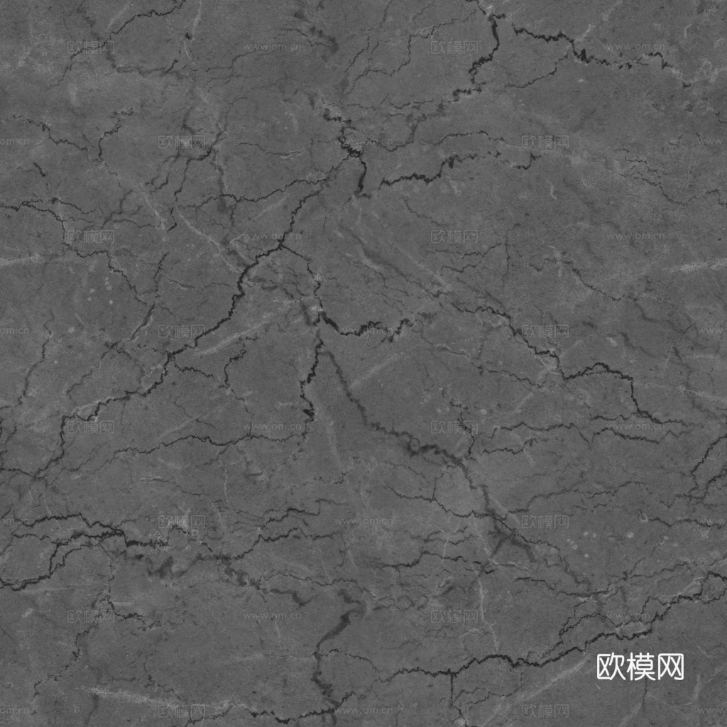 无缝白色大理石 PBR材质贴图 1k