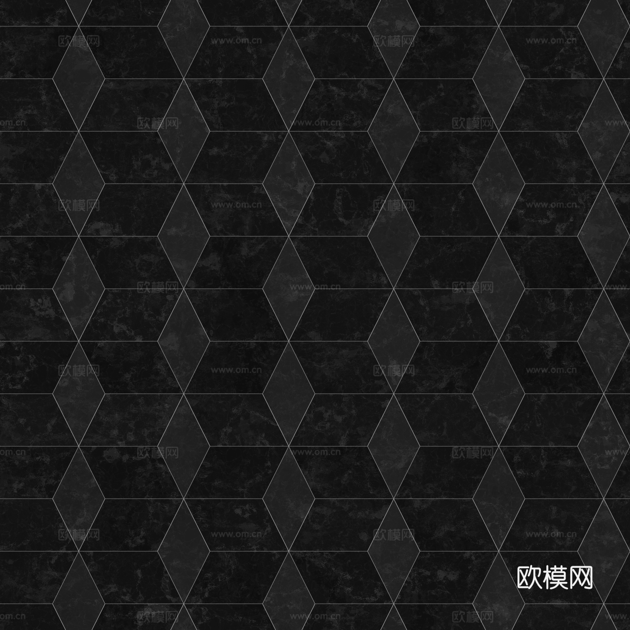 欧式 简欧 法式 无缝拼色拼花瓷砖地砖 PBR材质贴图 2k