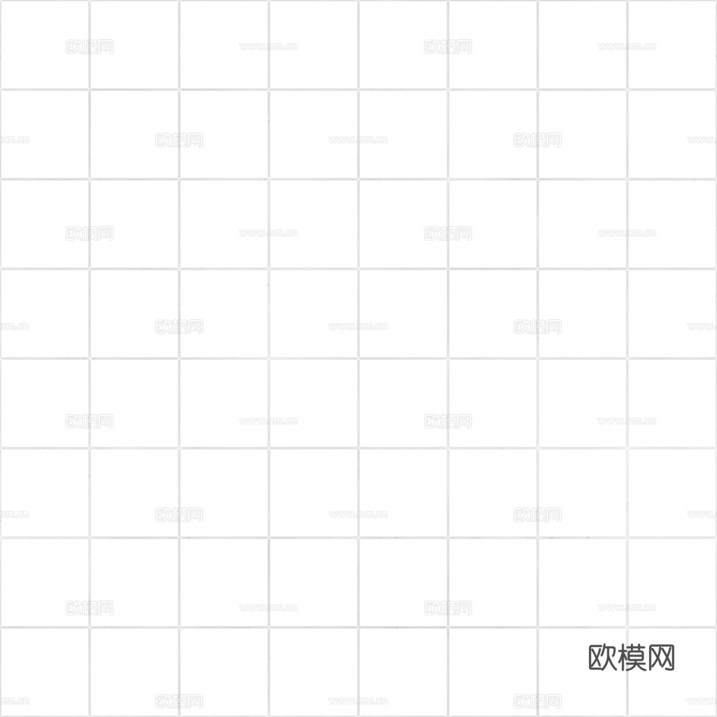 无缝青花瓷图案花砖地砖 PBR材质贴图 1k