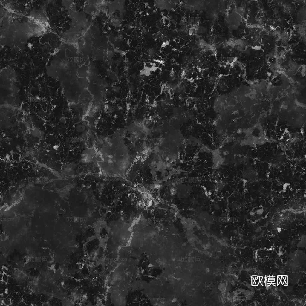 无缝米白色大理石 PBR材质贴图 1k