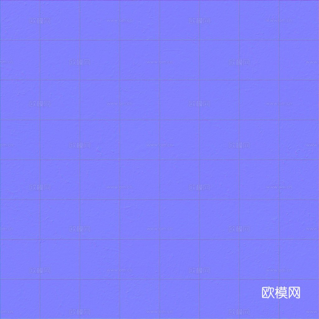 白色水磨石瓷砖地砖 PBR材质贴图 1k