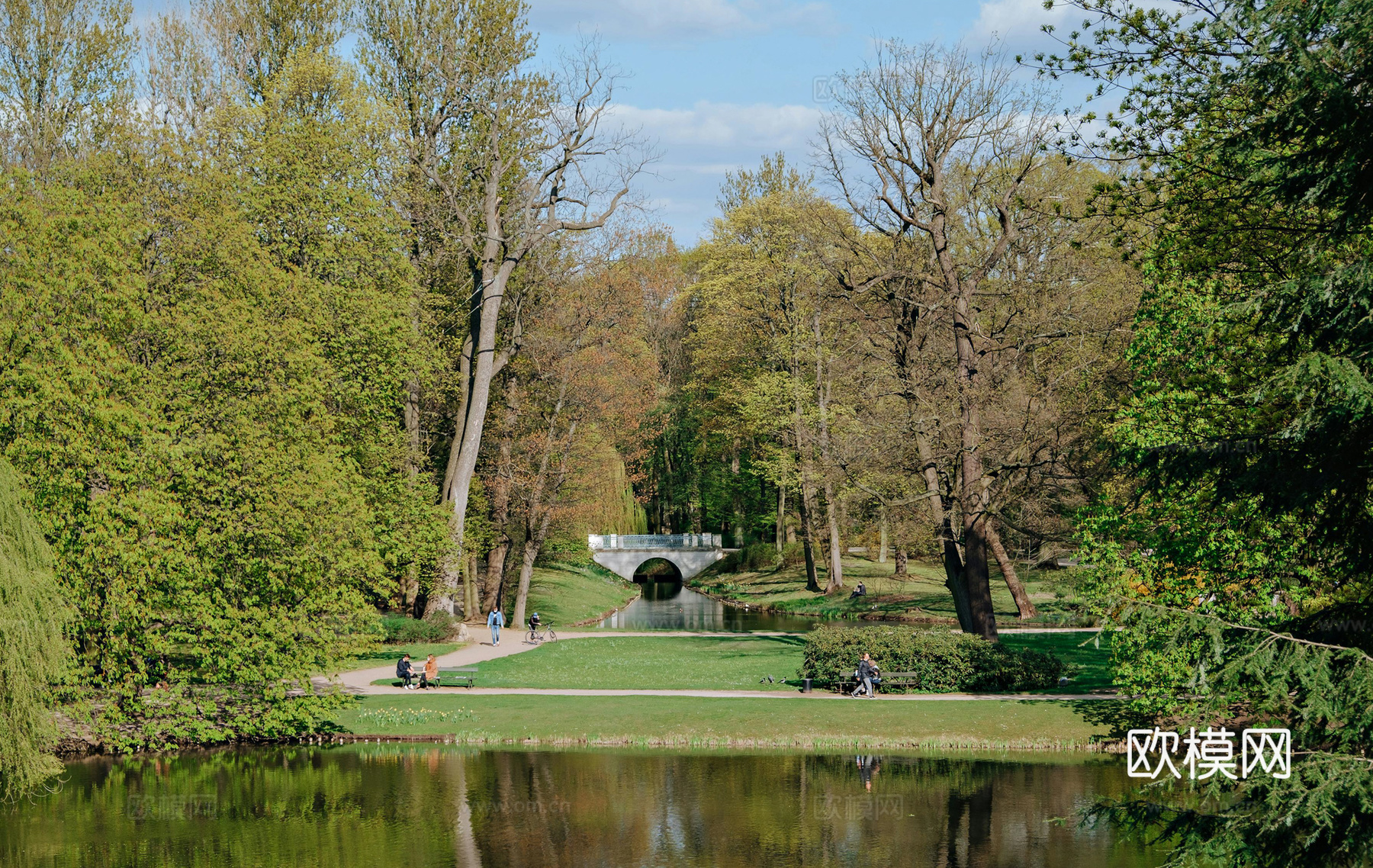 户外公园外景下载