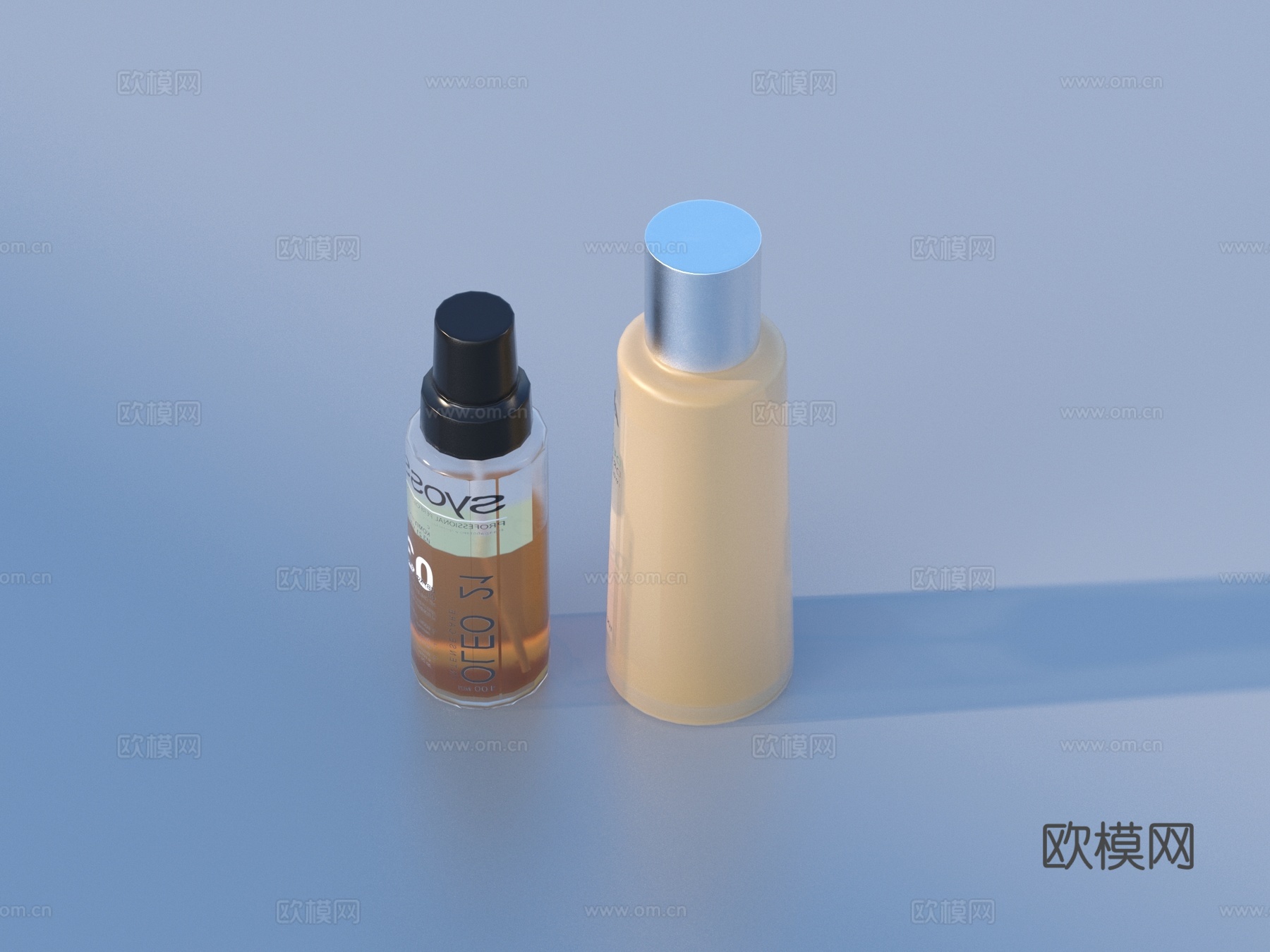 化妆品 洗面奶 护肤品3d模型