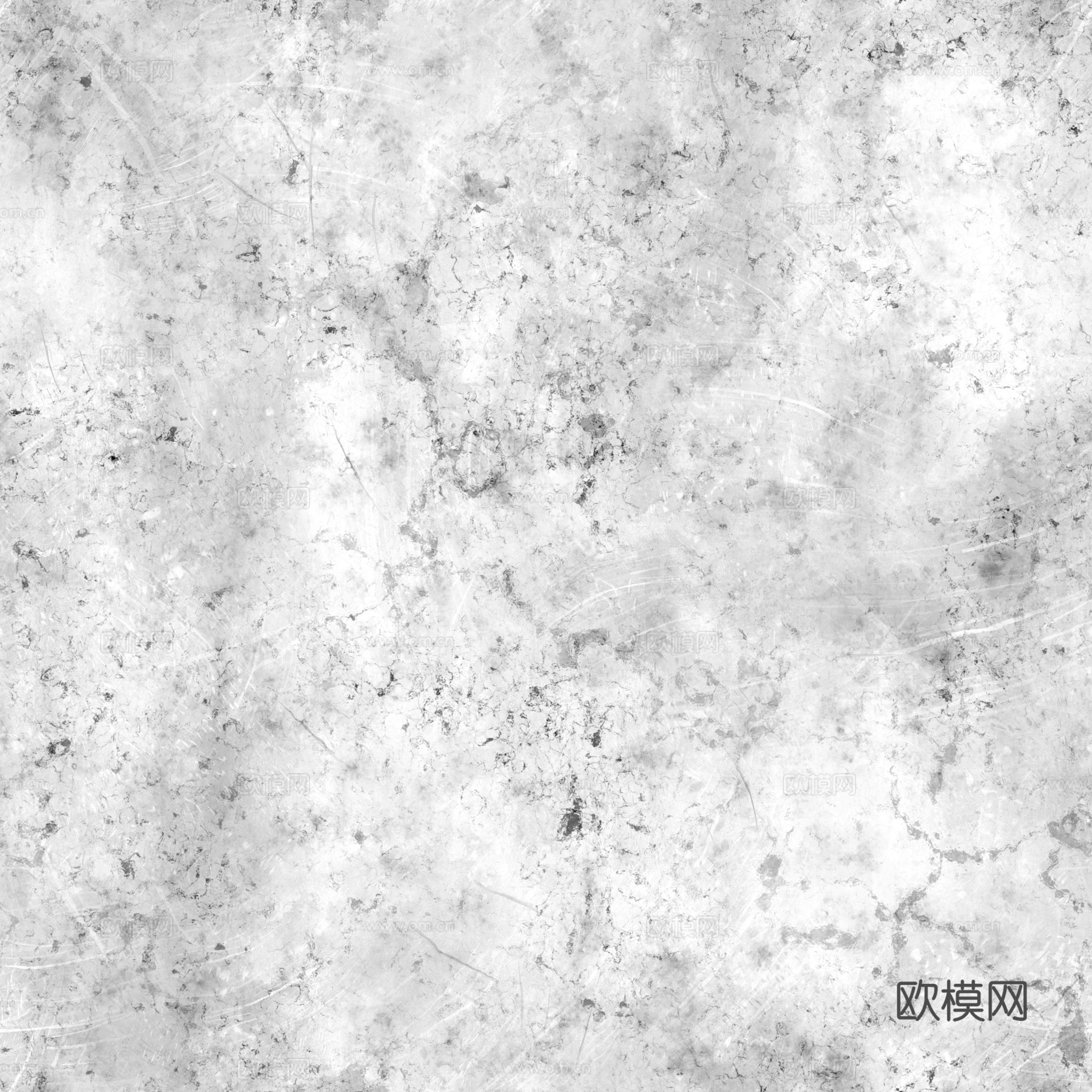 绿色拼色水磨石 PBR材质贴图 2k