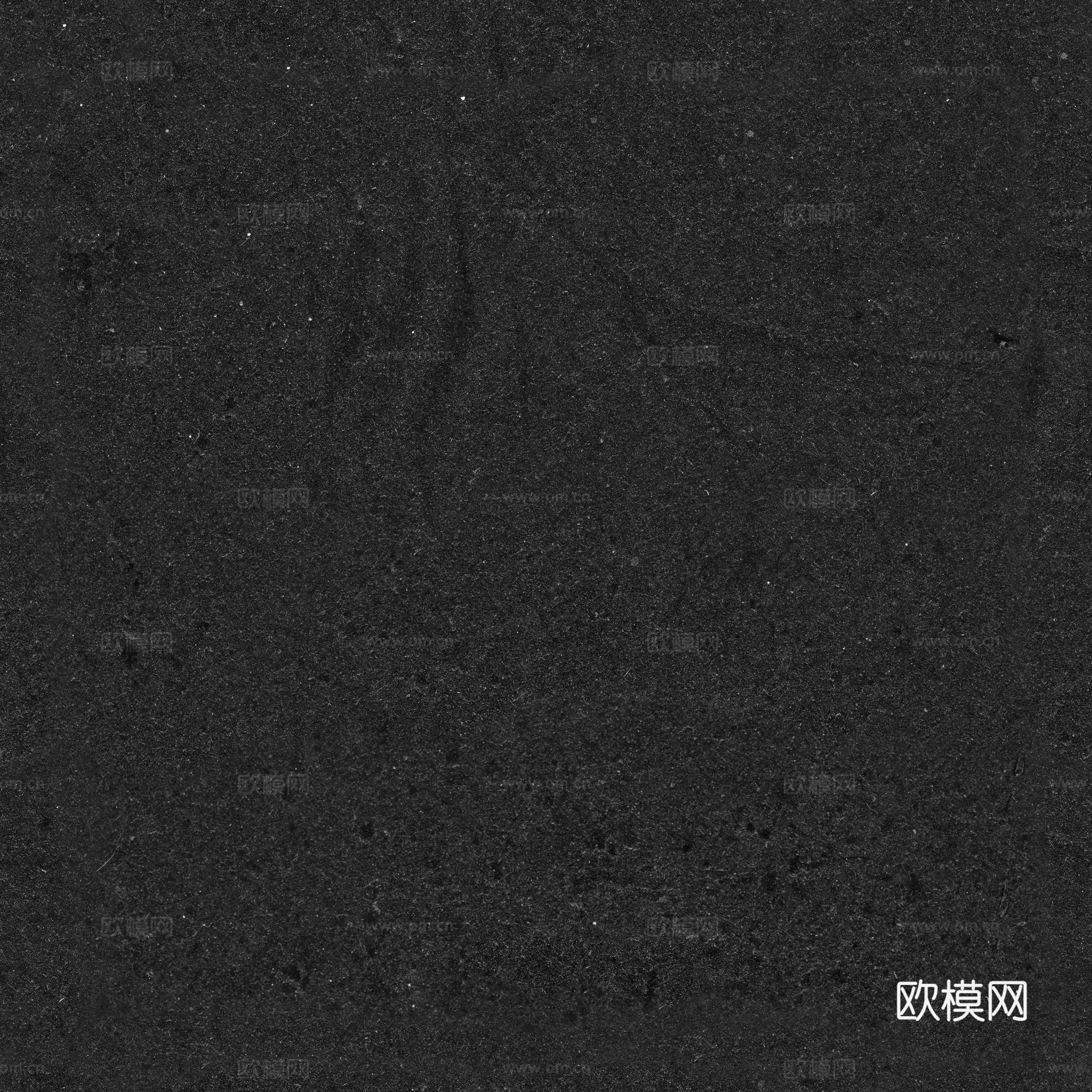 无缝黑色大理石 PBR材质贴图 2k