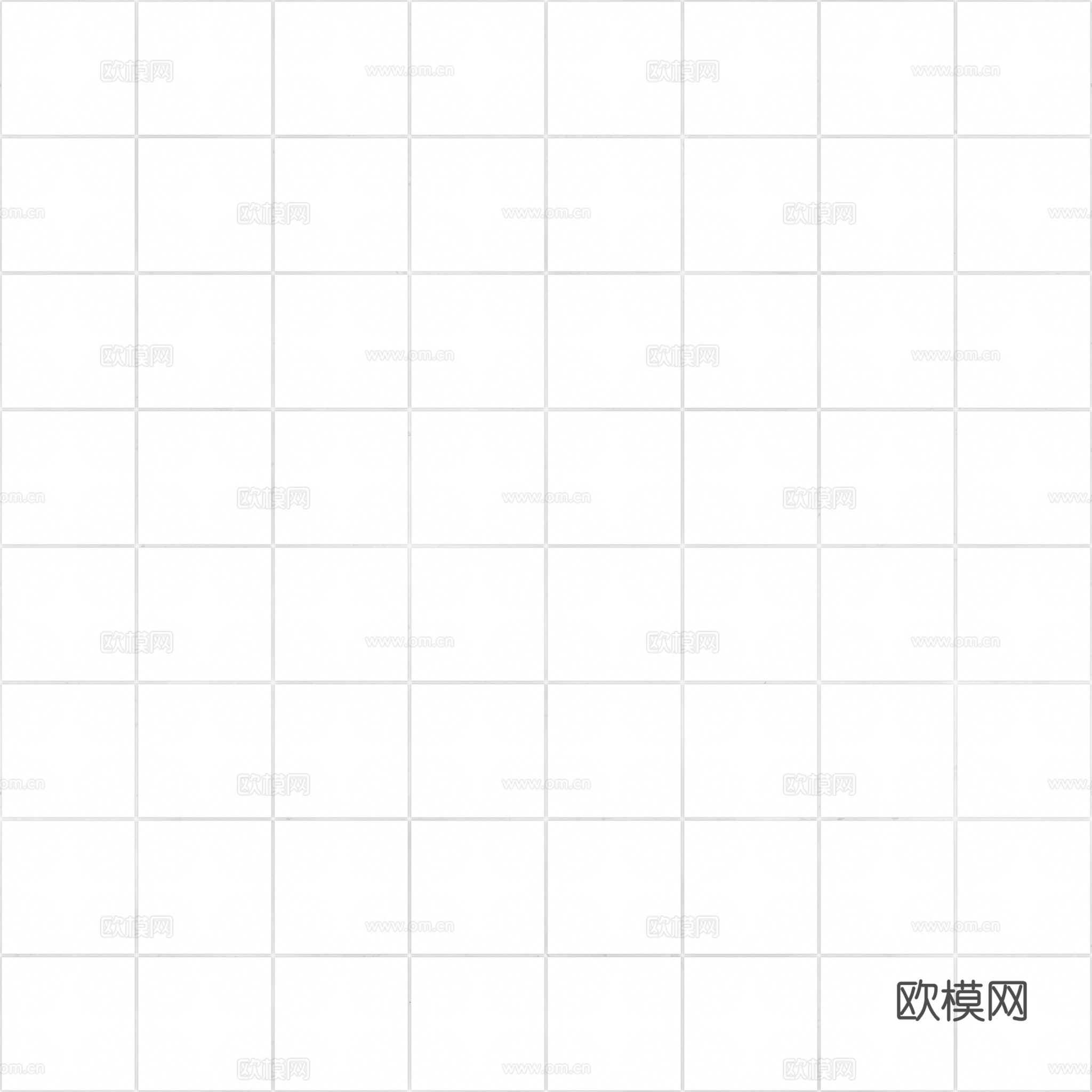 无缝青花瓷图案花砖地砖 PBR材质贴图 2k
