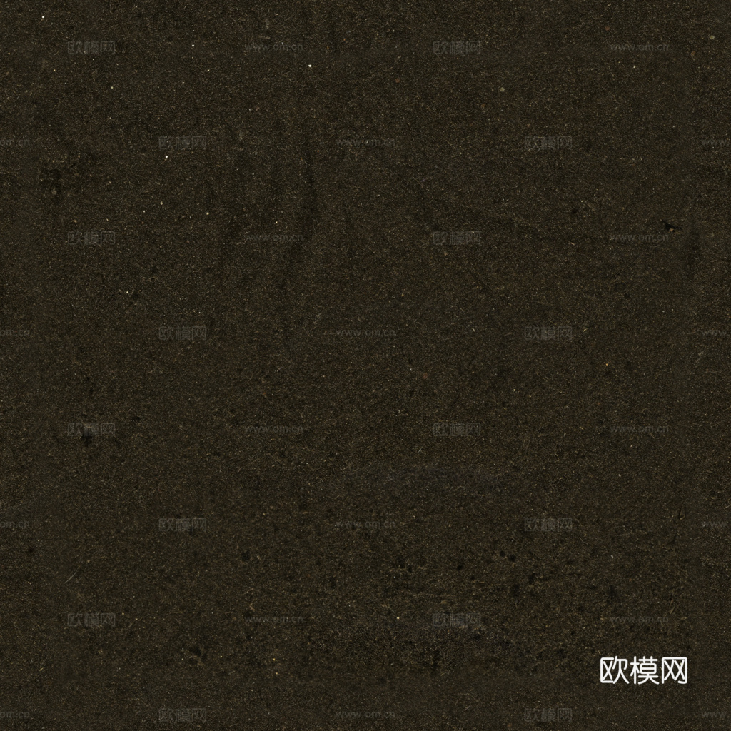 无缝黑色大理石 PBR材质贴图 1k