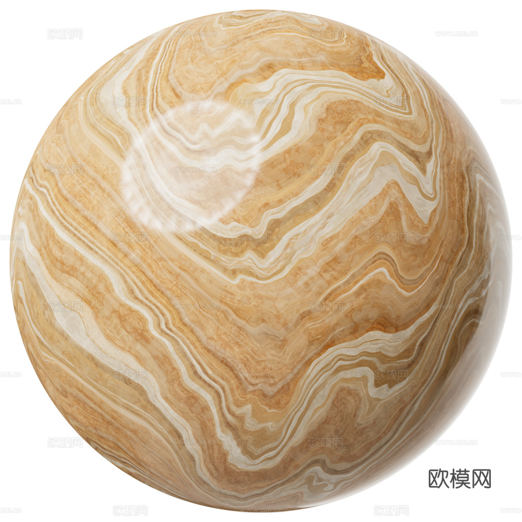 无缝大理石 PBR材质贴图 1k