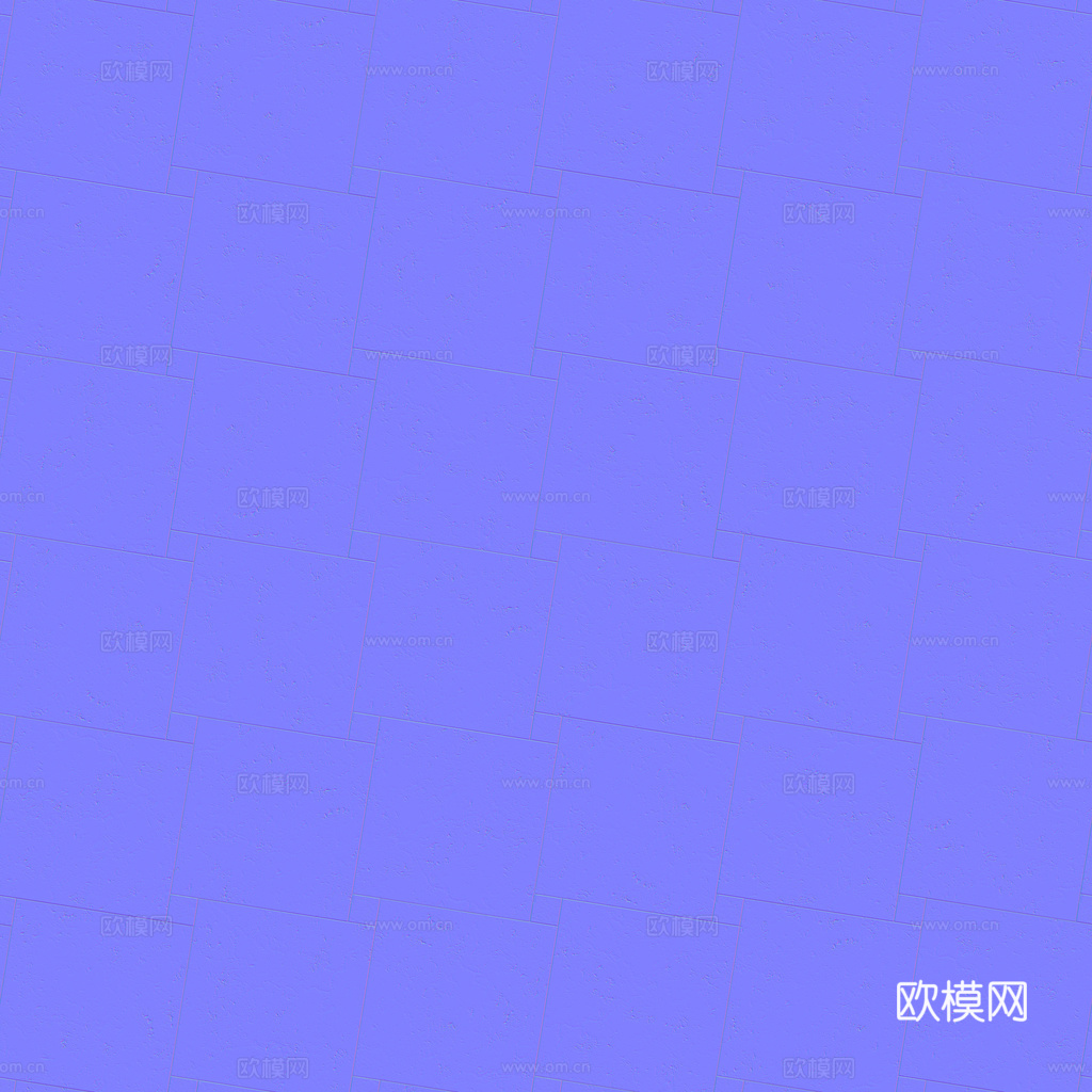 欧式 简欧 法式 无缝黑白拼花瓷砖地砖 PBR材质贴图 1k